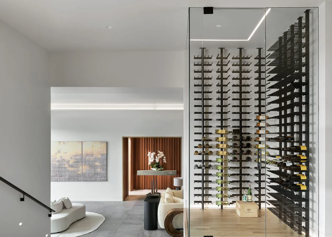401 Carroll Dr. wine cellar