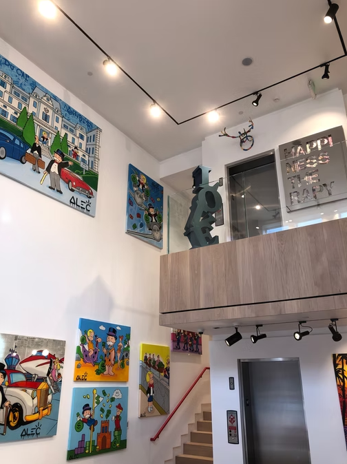 Aspen Art Gallery Downtown display area