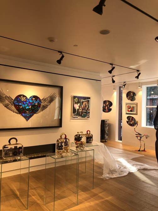 Aspen Art Gallery Downtown artwork display