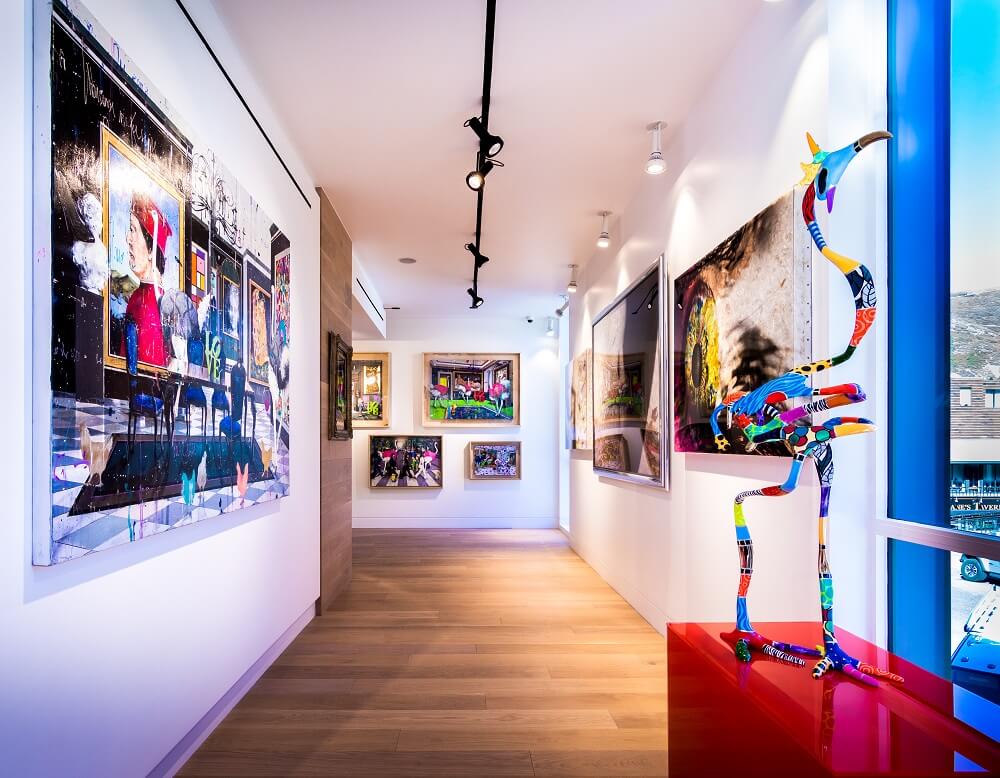Aspen Art Gallery Downtown gallery detail