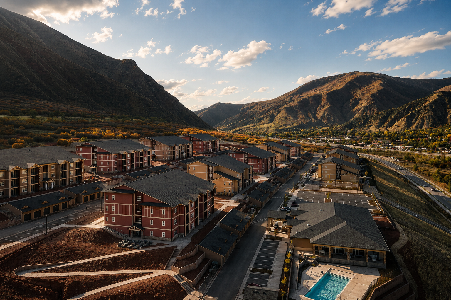Glenwood Meadows Apartments exterior in Glenwood Springs