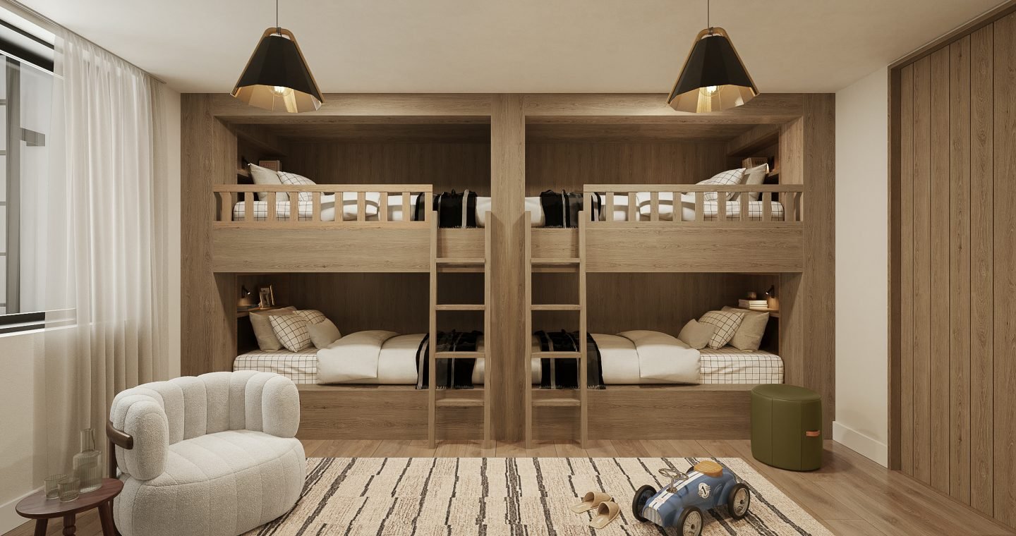 White Elephant Chalets bedroom